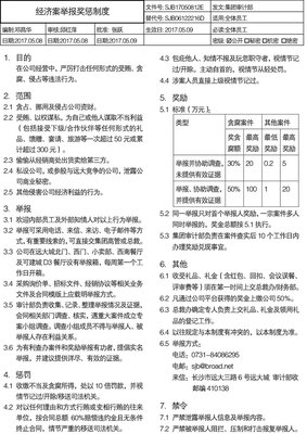 举报奖